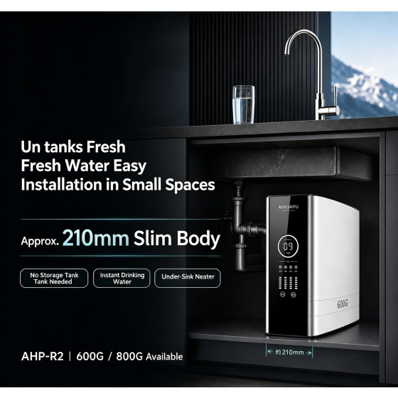 AIHUAPU AHP‑R2 Strontium‑Rich Spring Water RO System